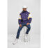 URBAN CLASSICS Starter Color Block 1/2 Zip Retro jacket