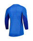 Фото #4 товара Men's Blue Charlotte FC 2023 Goalkeeper Long Sleeve Replica Jersey