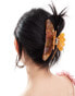 Фото #4 товара SUI AVA helle sunkissed big hair claw clip in brown marble