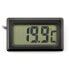 Thermometer with LCD display from -50 °C to 100 °C - black