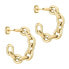 Elegant gold-plated earrings TJ-0155-E-32