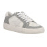 Фото #2 товара Vintage Havana Reflex Glitter Lace Up Womens Silver, White Sneakers Casual Shoe