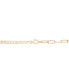 ფოტო #5 პროდუქტის Diamond Two-Chain Link 18" Pendant Necklace (3/4 ct. t.w.) in Gold Vermeil, Created for Macy's