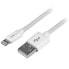 Фото #6 товара StarTech.com 2 m (6 ft.) USB to Lightning Cable - Long iPhone / iPad / iPod Charger Cable - Lightning to USB Cable - Apple MFi Certified - White - 2 m - Lightning - USB A - Male - Male - White