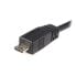 StarTech.com 0.5m Micro USB Cable - A to Micro B - 0.5 m - USB A - Micro-USB B - USB 2.0 - Male/Male - Black