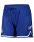 Women's Blue Los Angeles Dodgers Classic Mesh Shorts Синий, S - фото #3