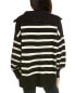 Фото #2 товара Weworewhat Striped Sweater Women's Black S/M