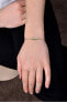 Фото #2 товара Стильный позолоченный браслет с пером