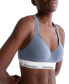 Фото #1 товара Calvin Klein Women's Modern Cotton Padded Bralette QF1654