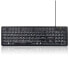 Фото #1 товара Perixx 11566 - Full-size (100%) - USB - Membrane - QWERTY - LED - Black