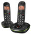 Фото #1 товара Doro PhoneEasy 105wr Duo - DECT telephone - Speakerphone - 20 entries - Caller ID - Black
