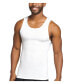 ფოტო #2 პროდუქტის Men's Cotton A-shirt Tank Top, Pack of 3