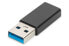 Фото #2 товара DIGITUS USB Type-C Adapter, USB A - USB-C