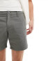 Фото #3 товара ASOS DESIGN slim stretch chino shorts in grey