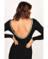 ფოტო #5 პროდუქტის Women's Louise Scoop Back Embellished Midi Dress