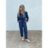 Фото #3 товара Women's Ascot + Hart Graphic Utility Zipper Jumpsuit - Blue XL