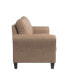 Фото #2 товара 80.3" W Faux Leather Wilshire Sofa with Rolled Arms