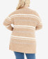Фото #2 товара Plus Size Skye Stripe Cardigan Sweater