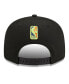 Фото #4 товара Бейсболка мужская New Era Cleveland Cavaliers черная с неоновыми акцентами 9FIFTY Snapback Hat