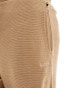 Boss Bodywear rib short in beige