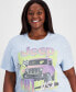 Фото #3 товара Trendy Plus Size Jeep Graphic T-Shirt