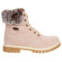 Lugz Rucker Hi Faux Fur Lace Up Womens Pink Casual Boots WRUCKRHFUE-682 7.5 - фото #1