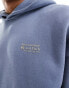 Abercrombie & Fitch smallscale logo hoodie in light blue