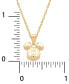 Фото #5 товара Disney children's Mickey Mouse 15" Pendant Necklace in 14k Gold