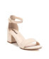 Фото #4 товара Women's Block Heel Suede Sandals BG By Ivory