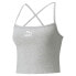 Puma Classics Bra Logo Scoop Neck Cami Womens Size L Casual Athletic 53161304