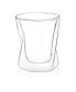 Фото #2 товара Lacey Double Wall Whiskey Glasses Set of 2