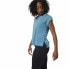 Women's Sleeveless T-shirt Reebok Burnout Blue