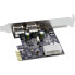Фото #4 товара InLine USB 3.0 2 Port Host Controller PCIe with Full Size + Low Profile Bracket