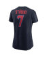 Women's C.J. Stroud Navy Houston Texans Player Name Number T-Shirt