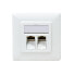 LogiLink NK4023 - White - Conventional - Any brand - Glossy - RJ-45 - 80 mm