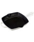 10.25" Enameled Cast Iron Skillet Grill with Helper Handle