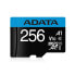 Фото #1 товара Карта памяти микро SD Adata Premier 256 GB