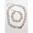 Фото #2 товара URBAN CLASSICS Necklace And Bracelet Set Basic Diamond
