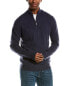 Фото #1 товара Magaschoni Tipped Cashmere Pullover Men's Purple S