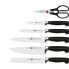 Zwilling 35145-007-0 - Knife set - Stainless steel - Plastic - Stainless steel - Black - 2.59 kg