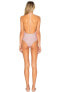 Фото #2 товара Tularosa 262026 Womens Maisie Printed Ruffled One-Piece Swimsuit Size Small