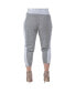 Фото #2 товара Women's Plus Size French Terry Contrast Side Panel Jogger Pants