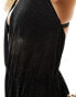 Ann summers shimmering sands jumpsuit in black