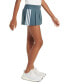 ფოტო #3 პროდუქტის Big Girls Detached Waistband 3-Stripes Pleated Stretch Woven Skort