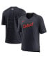 ფოტო #2 პროდუქტის Men's Navy Detroit Tigers Authentic Collection Pregame Raglan Performance V-Neck T-shirt