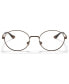 ფოტო #2 პროდუქტის Men's Oval Eyeglasses, BB109752-O