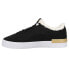 Фото #3 товара Puma Jada Teddy Lace Up Womens Black Sneakers Casual Shoes 382703-01