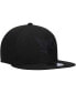 Фото #3 товара Men's Charlotte Hornets Black On Black 9FIFTY Snapback Hat