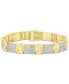 ფოტო #1 პროდუქტის Men's Diamond Link Bracelet (3 ct. t.w.) in 10k Gold