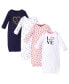 Фото #1 товара Baby Girl Cotton Gowns, 4-Pack